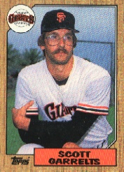 1987 Topps Baseball Cards      475     Scott Garrelts
